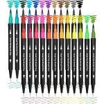 Vibrant Strokes Brush Pens